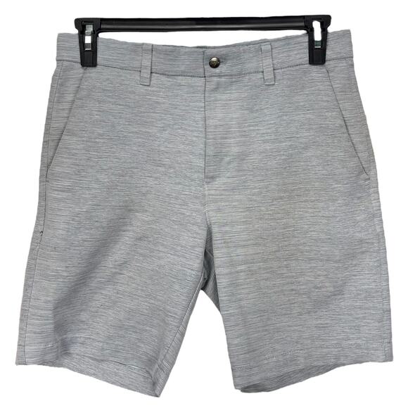 CALLAWAY Men's FLAT FRONT GOLF SHORTS Solid Gray Size 32 - Picture 1 of 4